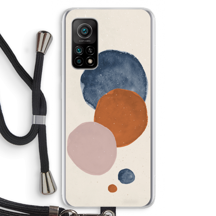 Geo #4: Xiaomi Mi 10T 5G Transparant Hoesje met koord