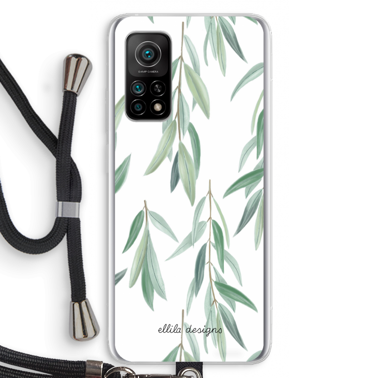 Branch up your life: Xiaomi Mi 10T 5G Transparant Hoesje met koord
