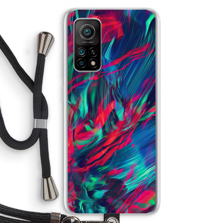 Pilgrims Of The Sea: Xiaomi Mi 10T 5G Transparant Hoesje met koord