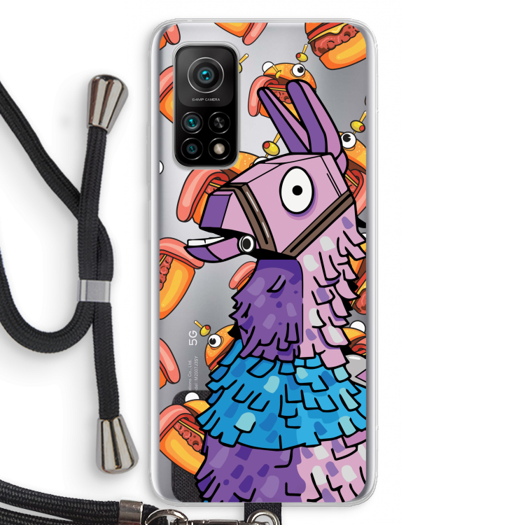 Loot Burger: Xiaomi Mi 10T 5G Transparant Hoesje met koord