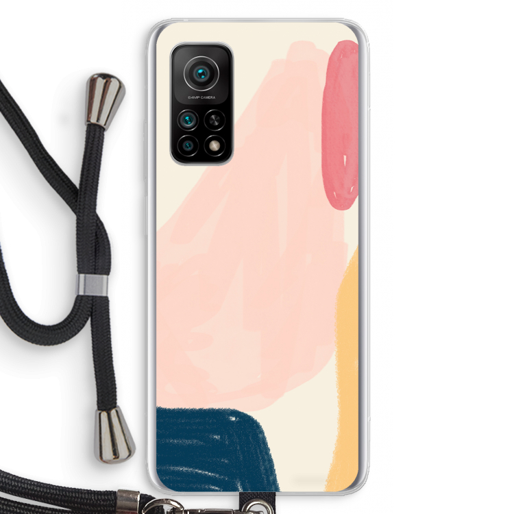 Saturday Flow: Xiaomi Mi 10T 5G Transparant Hoesje met koord