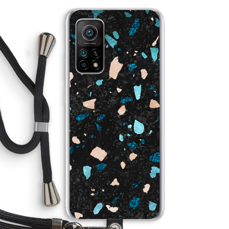 Terrazzo N°11: Xiaomi Mi 10T 5G Transparant Hoesje met koord
