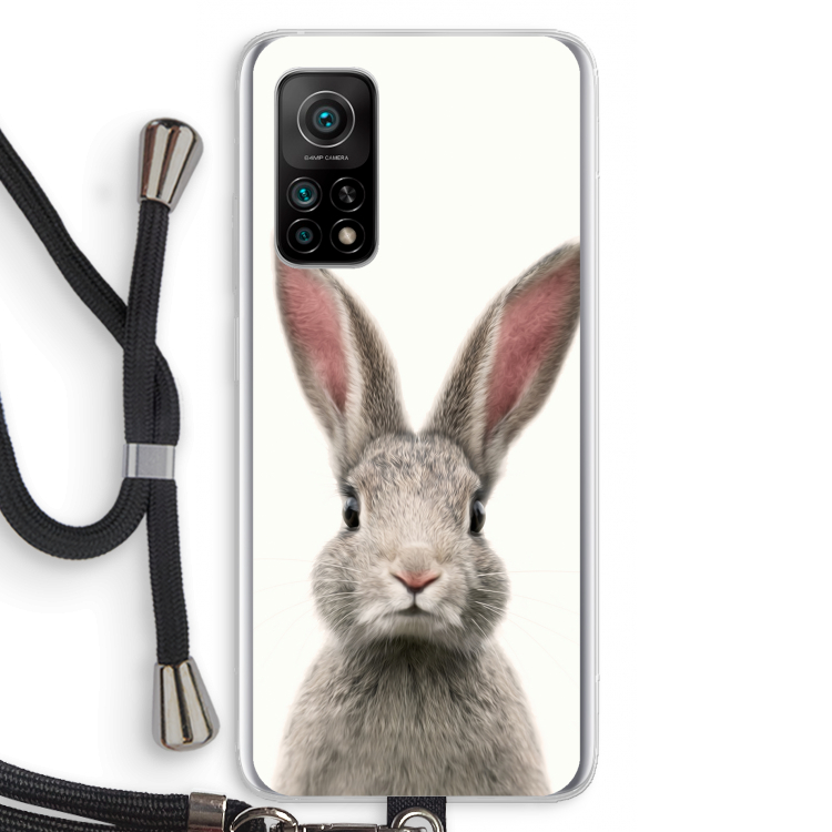 Daisy: Xiaomi Mi 10T 5G Transparant Hoesje met koord