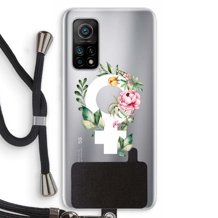 Venus: Xiaomi Mi 10T 5G Transparant Hoesje met koord