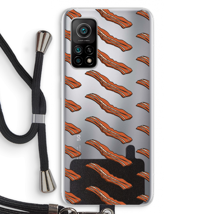 Bacon to my eggs #2: Xiaomi Mi 10T 5G Transparant Hoesje met koord
