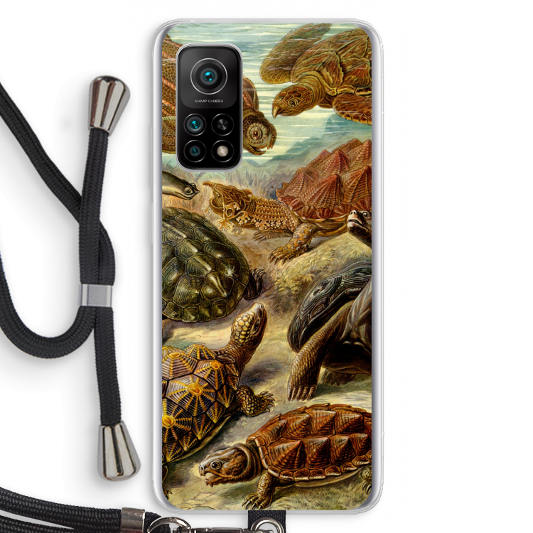 Haeckel Chelonia: Xiaomi Mi 10T 5G Transparant Hoesje met koord