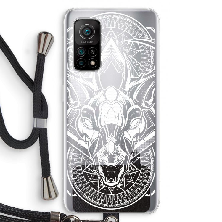 Oh Deer: Xiaomi Mi 10T 5G Transparant Hoesje met koord
