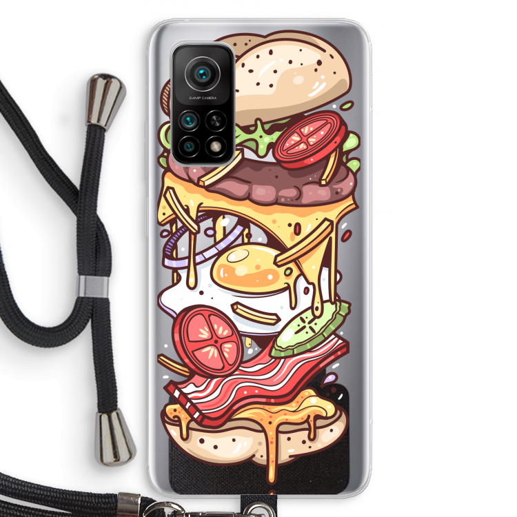 Diet Coke Please: Xiaomi Mi 10T 5G Transparant Hoesje met koord