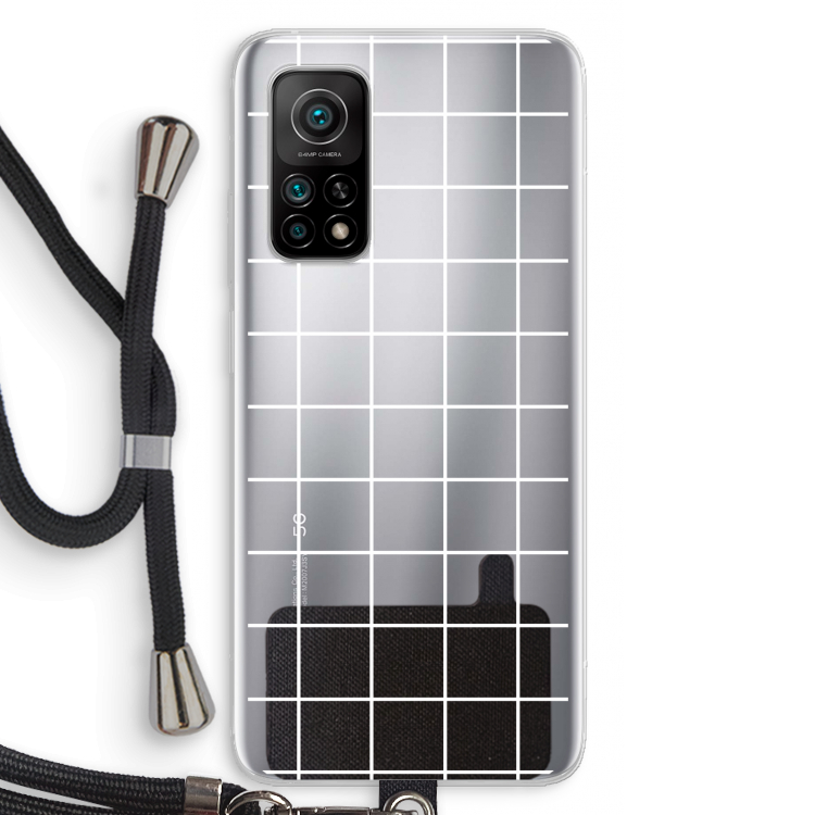 Rooster 2: Xiaomi Mi 10T 5G Transparant Hoesje met koord