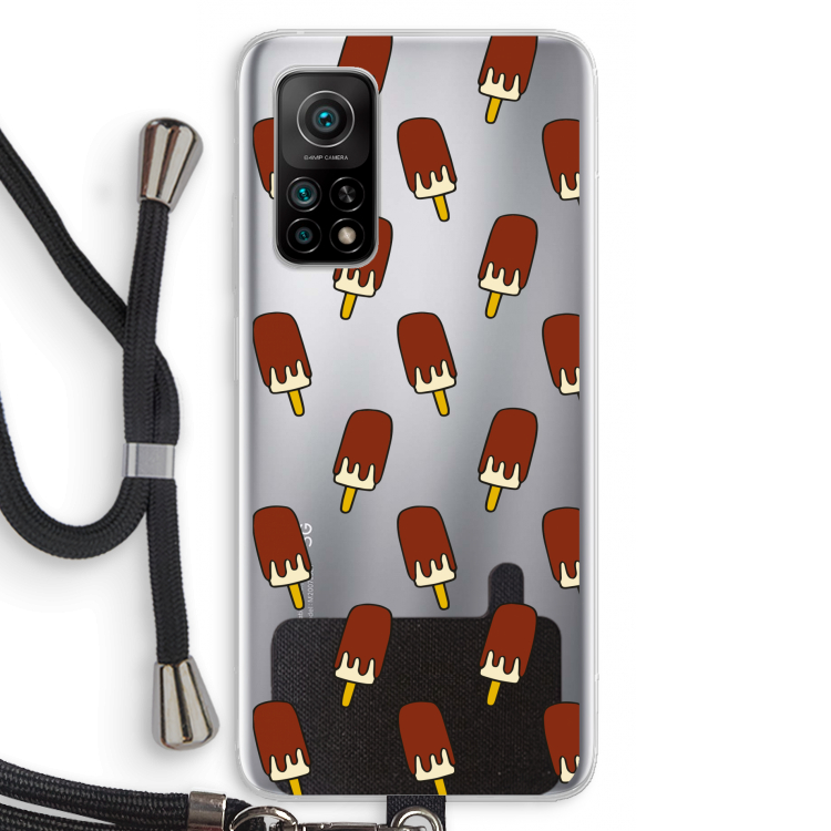 Yummy: Xiaomi Mi 10T 5G Transparant Hoesje met koord