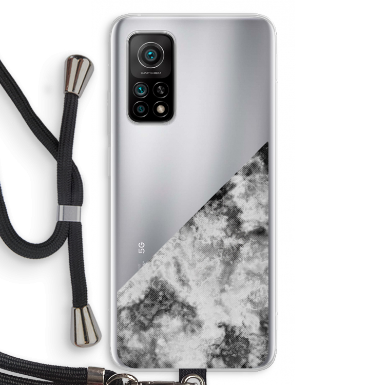 Onweer: Xiaomi Mi 10T 5G Transparant Hoesje met koord