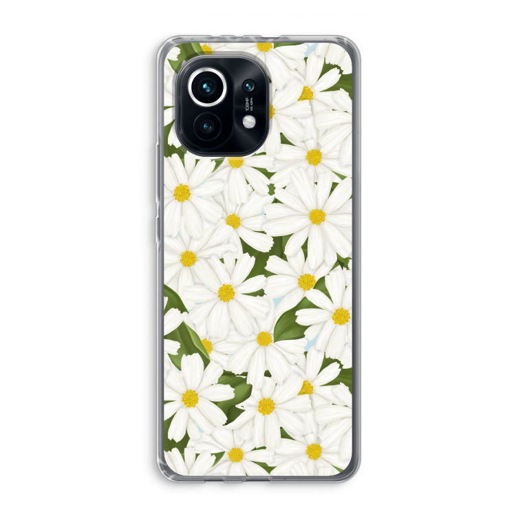 Summer Daisies: Xiaomi Mi 11 Transparant Hoesje