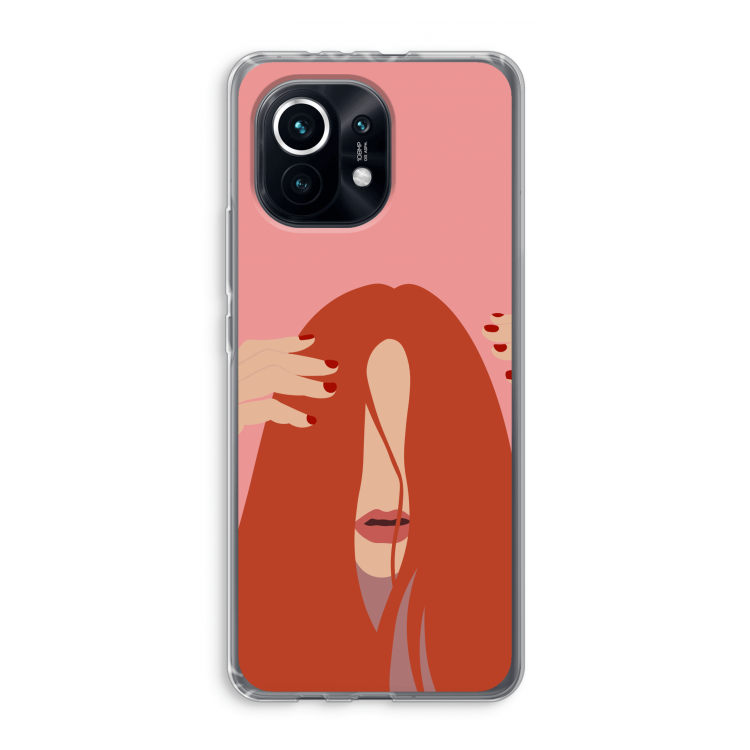Woke up like this: Xiaomi Mi 11 Transparant Hoesje