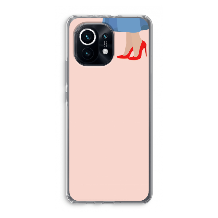High heels: Xiaomi Mi 11 Transparant Hoesje