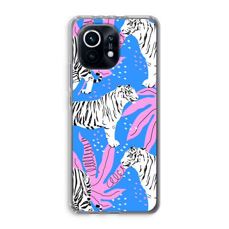Tijger: Xiaomi Mi 11 Transparant Hoesje