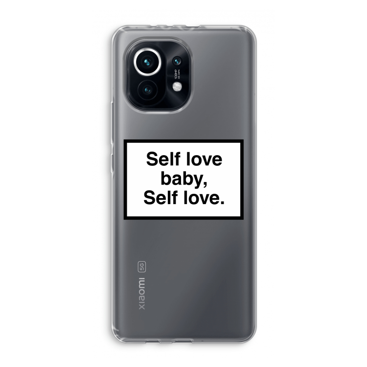 Self love: Xiaomi Mi 11 Transparant Hoesje