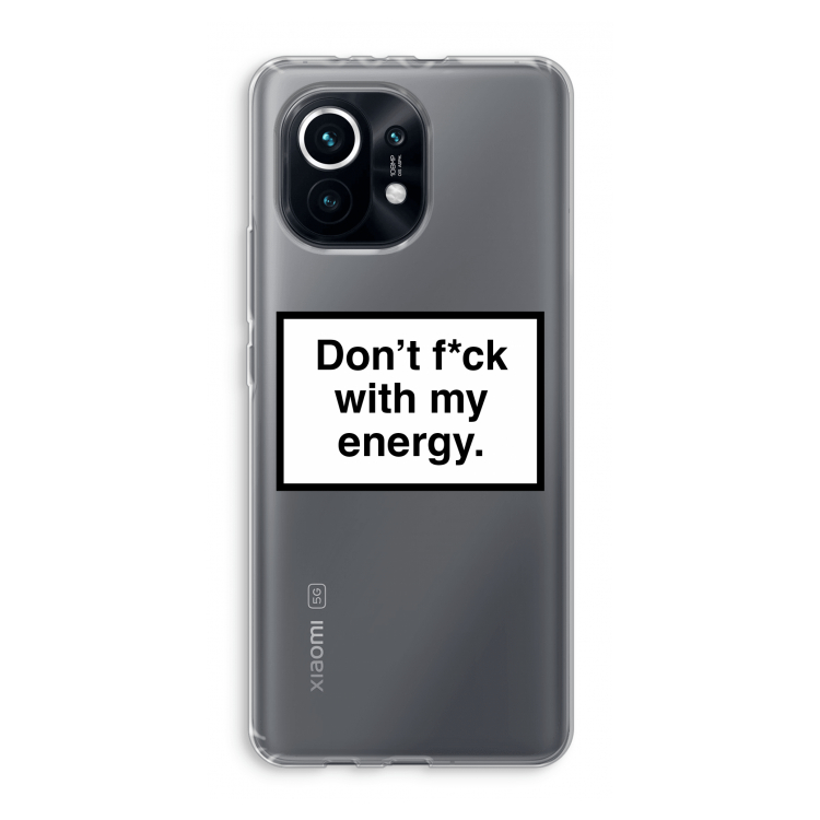 My energy: Xiaomi Mi 11 Transparant Hoesje
