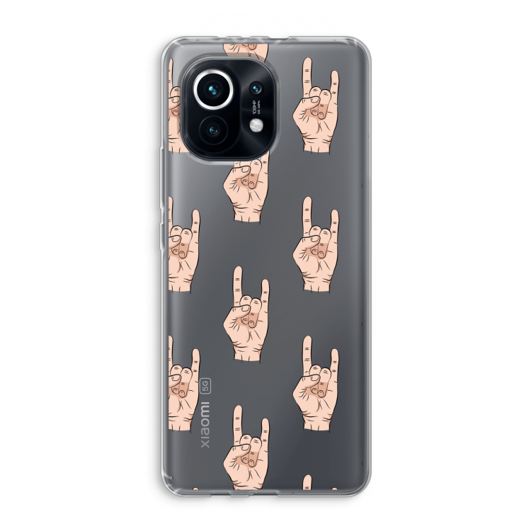Rock: Xiaomi Mi 11 Transparant Hoesje
