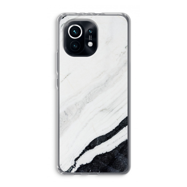 Elegante marmer: Xiaomi Mi 11 Transparant Hoesje