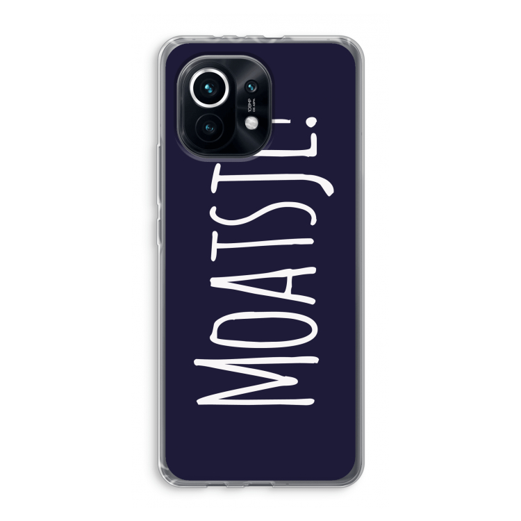 Moatsje!: Xiaomi Mi 11 Transparant Hoesje