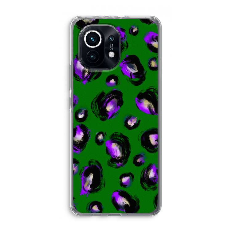 Green Cheetah: Xiaomi Mi 11 Transparant Hoesje