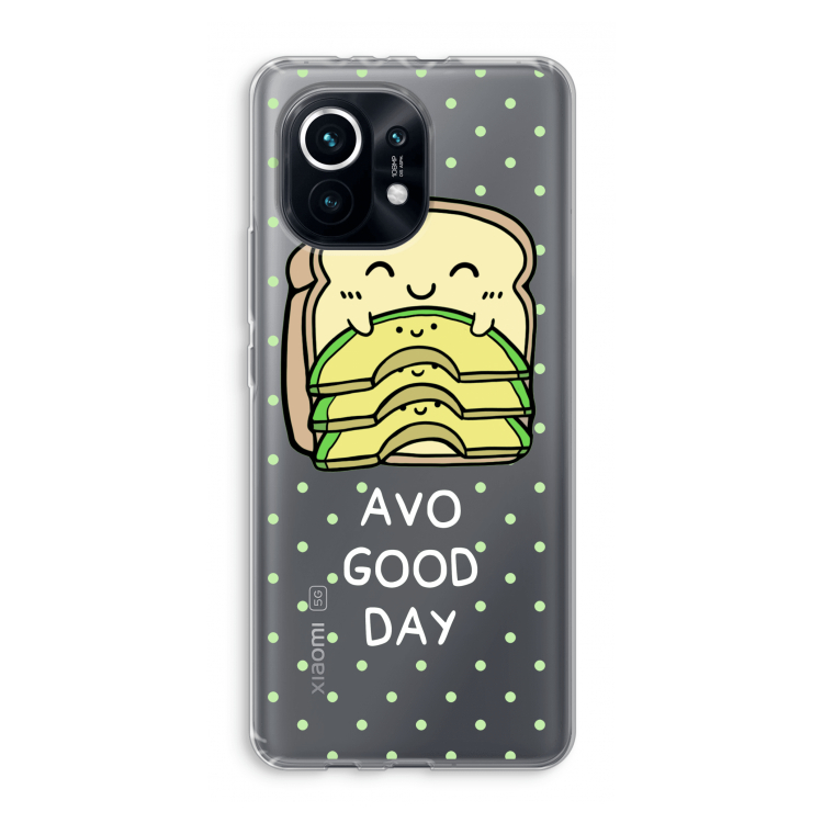 Avo Good Day: Xiaomi Mi 11 Transparant Hoesje
