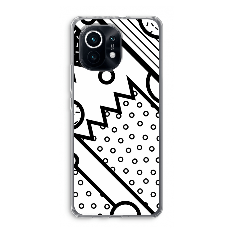Pop Art #4: Xiaomi Mi 11 Transparant Hoesje