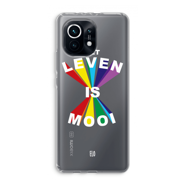 Het Leven Is Mooi: Xiaomi Mi 11 Transparant Hoesje