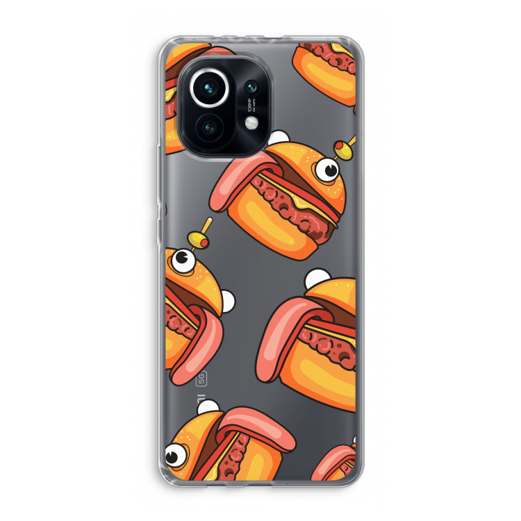 Hamburger: Xiaomi Mi 11 Transparant Hoesje