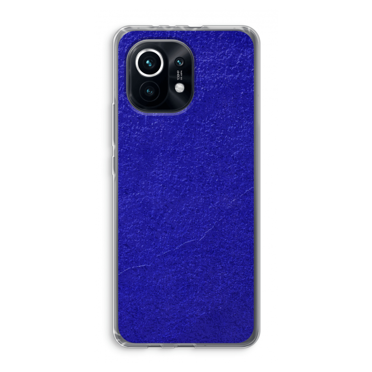 Majorelle Blue: Xiaomi Mi 11 Transparant Hoesje