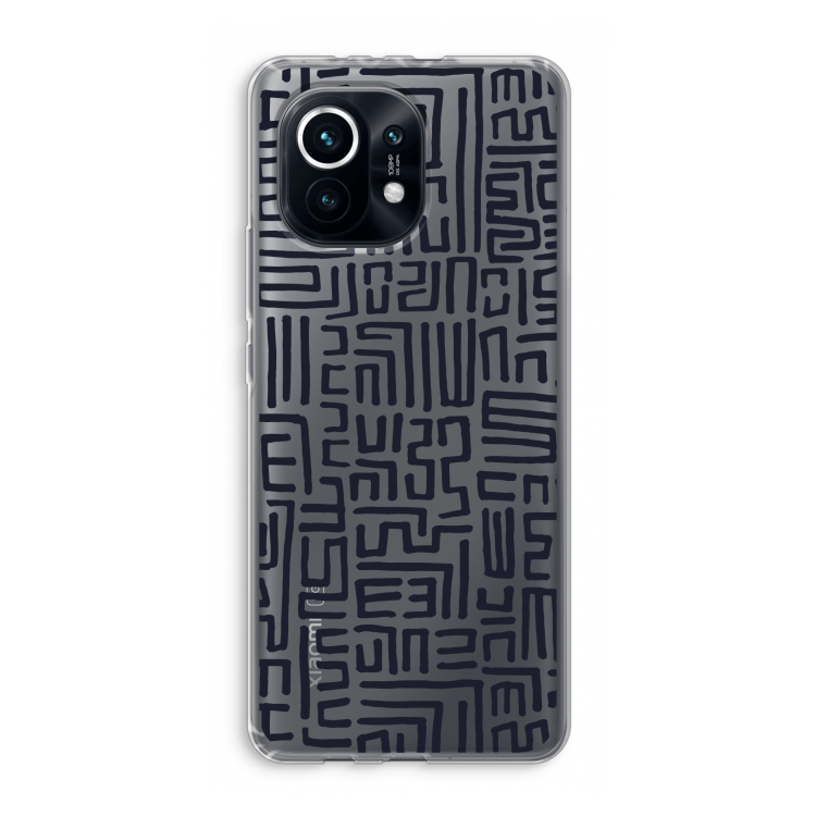 Moroccan Print: Xiaomi Mi 11 Transparant Hoesje