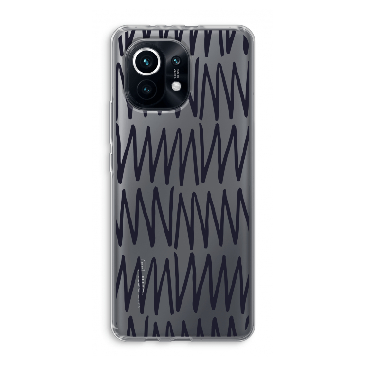 Marrakech Zigzag: Xiaomi Mi 11 Transparant Hoesje