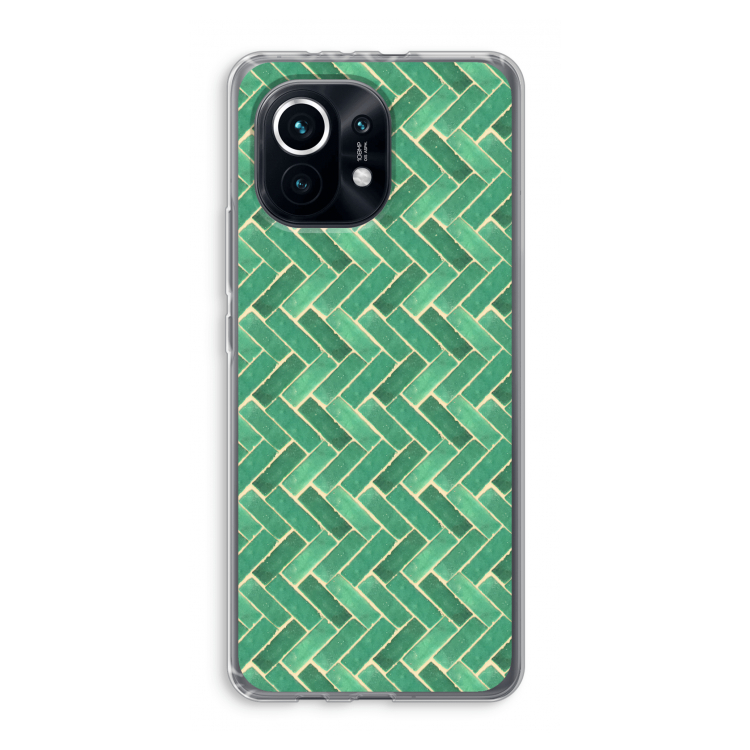 Moroccan tiles 2: Xiaomi Mi 11 Transparant Hoesje