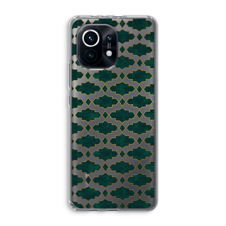 Moroccan tiles: Xiaomi Mi 11 Transparant Hoesje