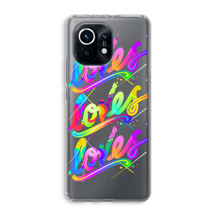 Loves: Xiaomi Mi 11 Transparant Hoesje