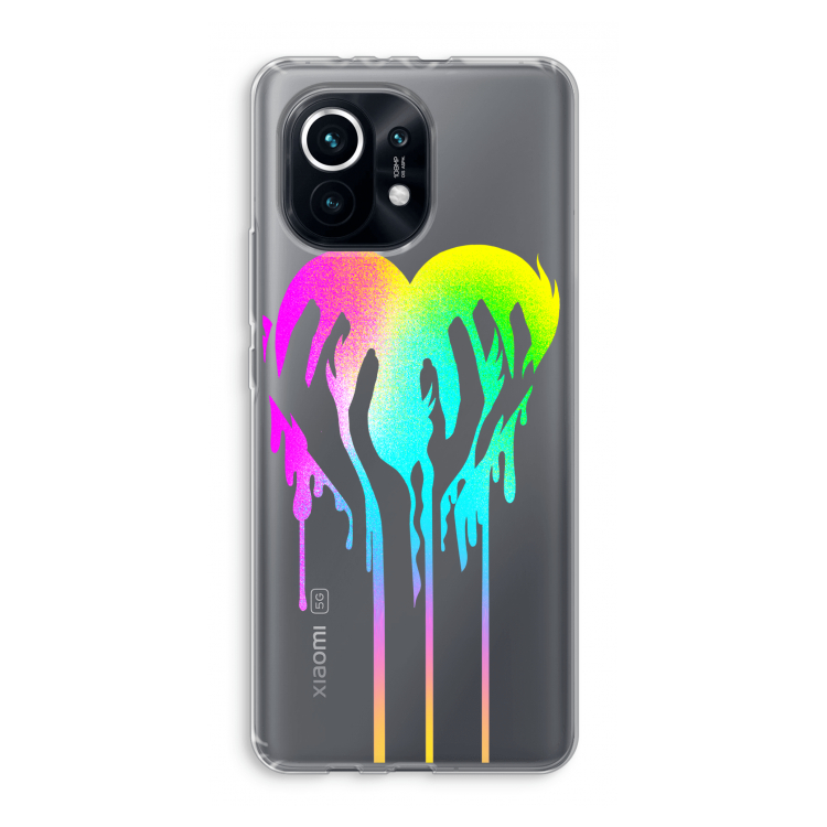 Hold My Heart: Xiaomi Mi 11 Transparant Hoesje