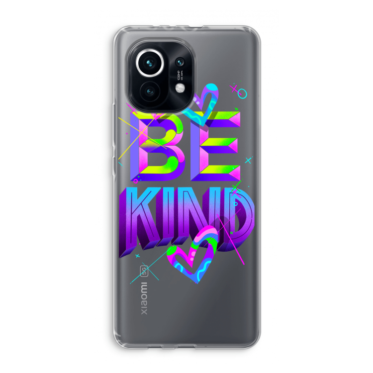 Be Kind: Xiaomi Mi 11 Transparant Hoesje