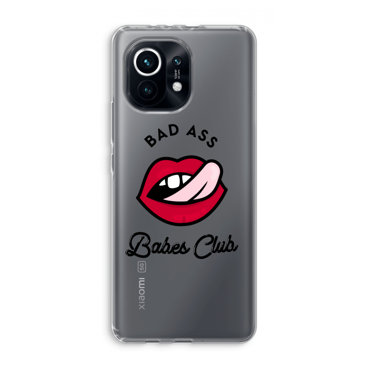 Badass Babes Club: Xiaomi Mi 11 Transparant Hoesje