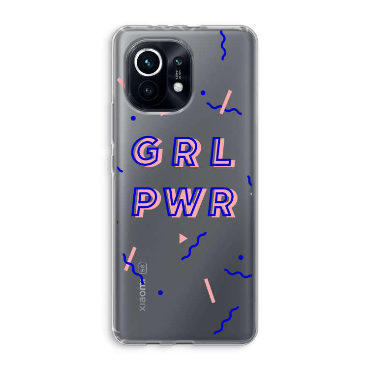 GRL PWR: Xiaomi Mi 11 Transparant Hoesje