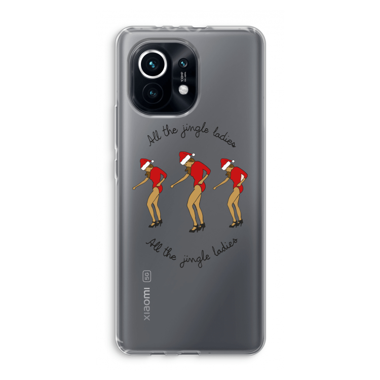 Jingle Ladies: Xiaomi Mi 11 Transparant Hoesje