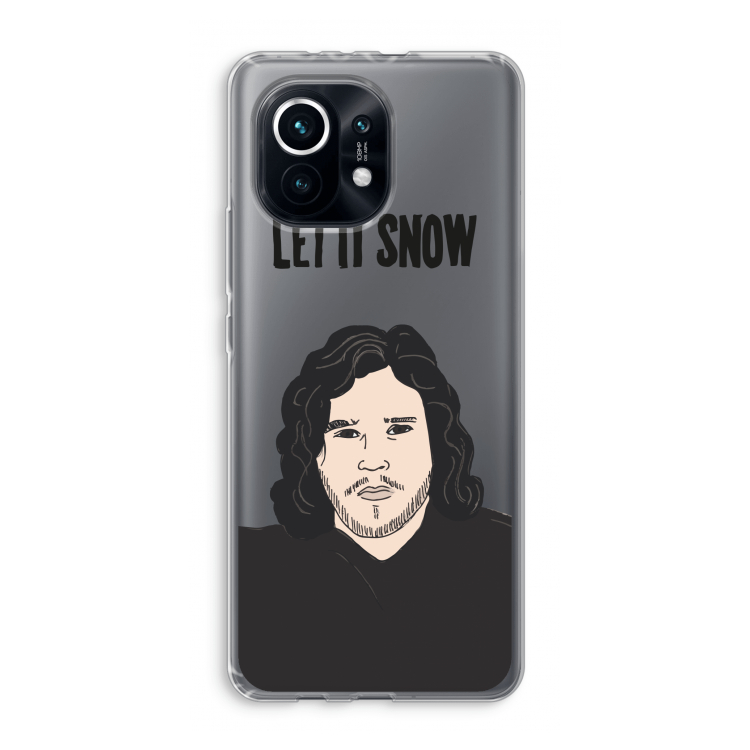 Let It Snow: Xiaomi Mi 11 Transparant Hoesje