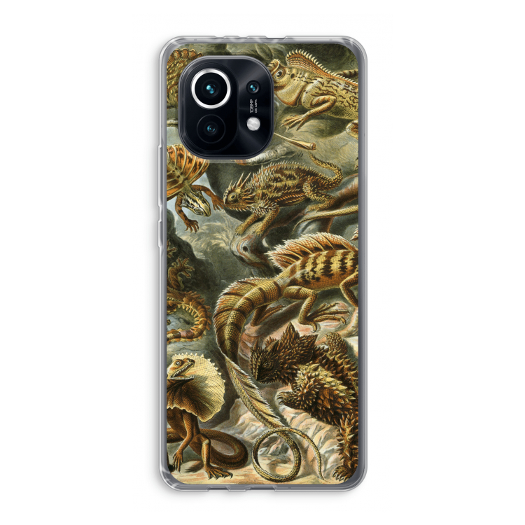 Haeckel Lacertilia: Xiaomi Mi 11 Transparant Hoesje