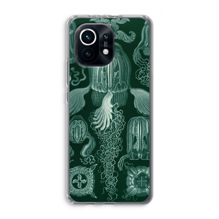Haeckel Cubomedusae: Xiaomi Mi 11 Transparant Hoesje