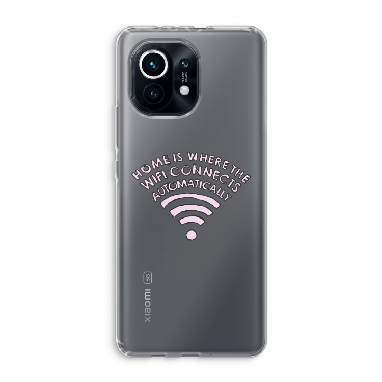 Home Is Where The Wifi Is: Xiaomi Mi 11 Transparant Hoesje