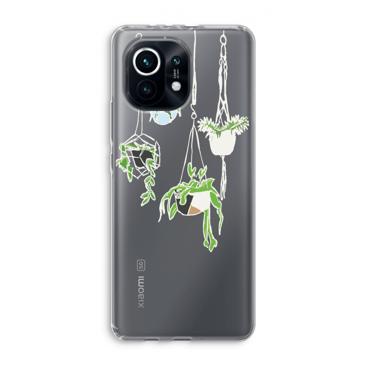 Hang In There: Xiaomi Mi 11 Transparant Hoesje