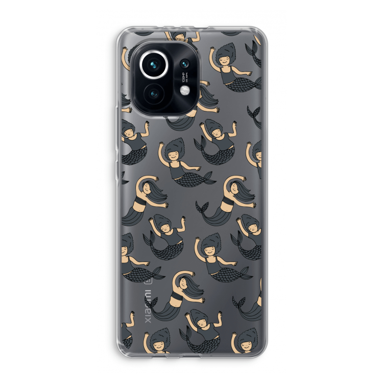 Zeemeermin: Xiaomi Mi 11 Transparant Hoesje