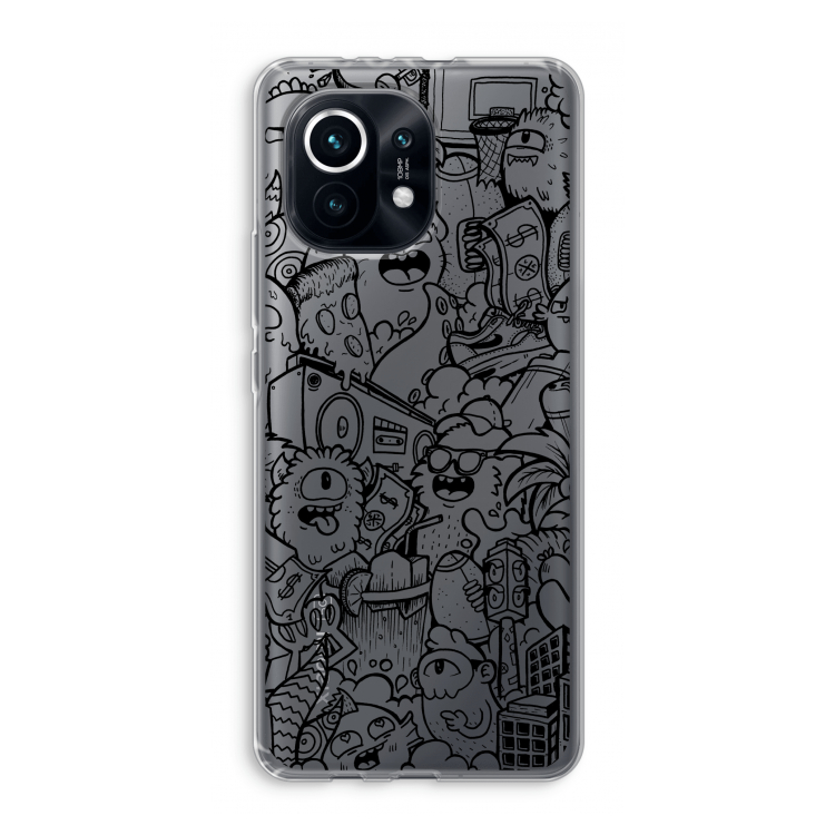 Vexx Black City : Xiaomi Mi 11 Transparant Hoesje