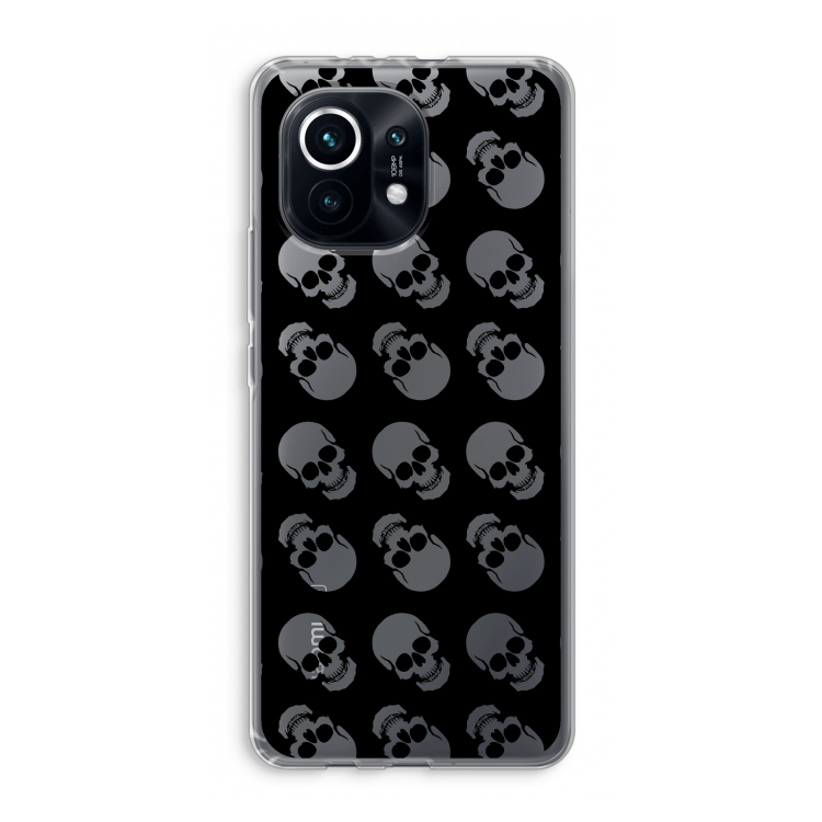 Musketon Skulls: Xiaomi Mi 11 Transparant Hoesje