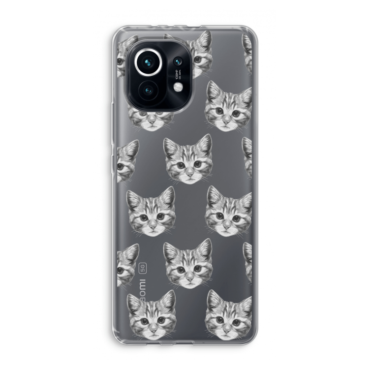 Kitten: Xiaomi Mi 11 Transparant Hoesje