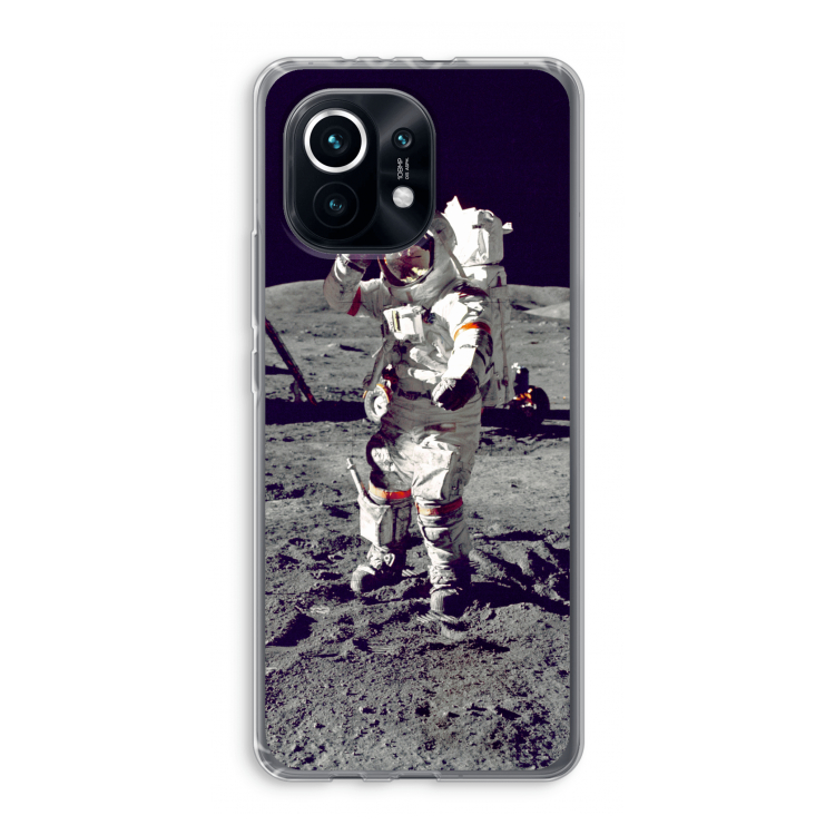 Spaceman: Xiaomi Mi 11 Transparant Hoesje